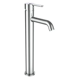 LAUFEN Waschtischarmatur Lua Eco+, hohe Ausführung , Ausladung 135 mm, , chrom H3110880041201