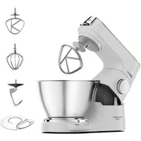 KENWOOD Küchenmaschine Titanium Chef Baker KVC65.001WH, 1200 W, 5 l Schüssel, weiß