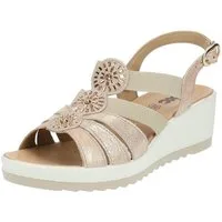 Imac Sandalen Leder . Keilsandalette