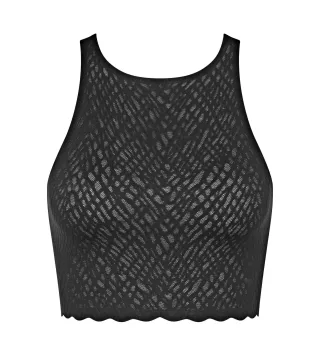 sloggi - sloggi ZERO Feel Bliss Crop Top schwarz - Gr. - XS