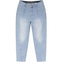 Blue Monkey 5-Pocket-Jeans Cropped Balloon Fit 57Ashley