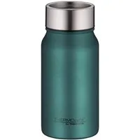 THERMOcafé Thermobecher TC DRINKING MUG, absolut dicht, spülmaschinenfest, 1-tlg., Edelstahl, Kunststoff, Silikon, 0,35l, 8h heiß & 16h kalt, zerlegbares Push Button Lid