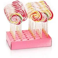 NAWARRA Süßigkeit, Nawarra Spiral Lutscher in farbige bunter Schnecken Form 80g