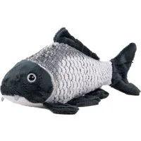Teddys Rothenburg Kuscheltier Kuscheltier Karpfen grau 24 cm Fisch Plüschfisch