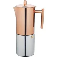 La Cafetière Espressokocher, 0,6l Kaffeekanne, aus hochwertigem, rostfreien Edelstahl mit induktionsgeeignetem Boden