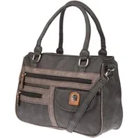 Christian Wippermann Henkeltasche Große Damen Tasche Umhängetasche Schultertasche (1 tlg), Henkeltasche