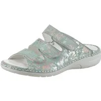 Waldläufer GUNNA Pantolette, Klettschuh, Sommerschuh, Komfortschuh in Bequemweite G (weit)