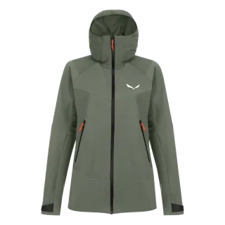 SALEWA - Sella Durastretch Jacke Damen - Grün (Gr.36)