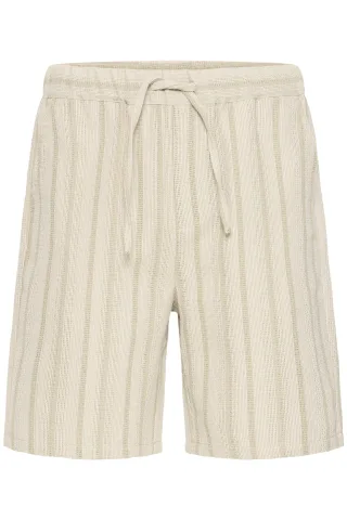 Casual Friday - CFKALLE STRIPED SHORTS plaza taupe - Gr. - S