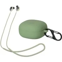 kwmobile Kopfhörer-Schutzhülle 2in1 Hülle und Halteband für Samsung Galaxy Buds 2, Kopfhörer Band Strap und Case Set