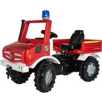 rolly toys® Tretfahrzeug rollyUnimog Fire, inkl. rollyFlashlight