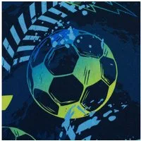 MAGAM-Stoffe Stoff "Fussball", Kinder Baumwollstoff ÖKO-TEX Meterware ab 50cm