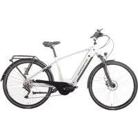 SAXONETTE E-Bike Trekkingrad Quantum Sport Diamand, 10 Gang Shimano, Kettenschaltung, Mittelmotor, 540 Wh, Pedelec, Elektrofahrrad für Damen u. Herren