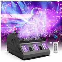 ZonQoonz Discolicht 1500W Bühnen-Seifenblasenmaschine Nebelmaschine Rauchmaschine