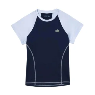 Lacoste - T-Shirt für Damen, Schnell trocknend, Schmal (Blau)
