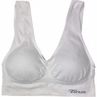 Dekker Bustier "Princess Dessous " Seamless Bustier/BH super Passform gefütterte Cup (Packung, 2 Stück) Logogschriftzug "Tina"