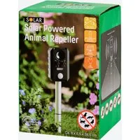 Spectrum Ultraschall-Tierabwehr Solar-Mäuseschreck Animal Repeller
