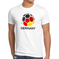 style3 T-Shirt Deutschland Fan WM 2026 Fussball Sport Trikot flagge fan EM