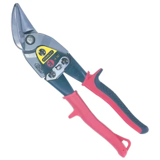 STANLEY FATMAX Blechschere 250 mm linksschneidend (rot), mit Durchlauf - 2-14-567