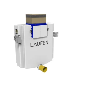 LAUFEN INEOLINK Nassbauelement für bodenstehende WCs, Betäti. v. vorne u. oben, H9261050000001 H9261050000001