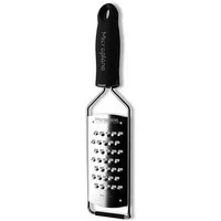 Microplane Küchenreibe Reibe sehr grob 31 cm Gourmet schwarz, Edelstahl- Kunststoff kombiniert, Reibe sehr grob, 31,20cm, Edelstahl- Kunststoff kombiniert