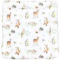 TupTam Wickelauflage TupTam Baby Wickeltischauflage mit Baumwollbezug Gemustert
