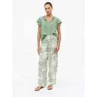 s.Oliver Chinos Hose Wide-Leg-Hose aus Satin mit Elastikbund