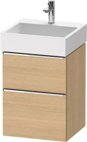 Duravit D-Neo Waschtischunterbau wandhängend Natur Eiche Matt 484x442x625 mm - DE4370010300000 DE4370010300000