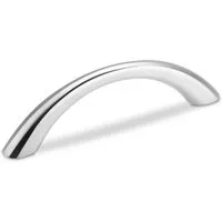 SO-TECH® Möbelgriff Bügelgriff HE06, Lochabstand 64 mm, Chrom poliert - inkl. Schrauben