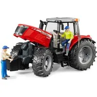 Bruder® Spielzeug-Traktor Spielfahrzeug Landwirtschaft Traktor Massey Ferguson 7624 03046
