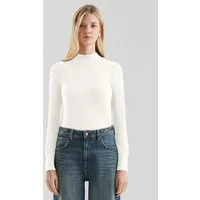 QS Langarmshirt T-Shirt Geripptes Langarmshirt