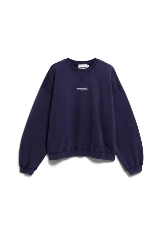 Armedangels - GMT DYE CREWNECK SWEAT tinted navy - Gr. - S