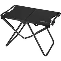 NILS CAMP Campingtisch Military kleiner faltbarer Tisch Camping Outdoor 57,5 x 36 x 40 cm, Kompakte Kofferform mit Tragegriff für einfachen Transport