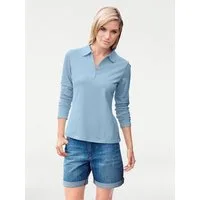 heine T-Shirt Poloshirt Langarm