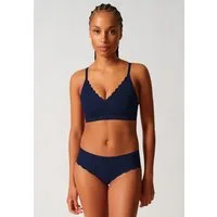 Skiny Bustier Sensation doppellagig, mit herausnehmbaren Pads, V-Ausschnitt