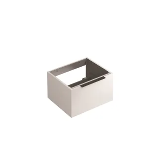 KLUDI-ICOS Wandhalter Waschtischunterschrank 60 x 50 H35 cm Mattweiß 50S6053