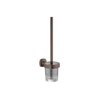 Dornbracht Toiletten-Bürstengarnitur, Wandmodell COYA 83900404 Dark Bronze gebürstet (PVD),83900404- 83900404-43