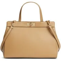 Tommy Hilfiger Henkeltasche TH MODERN SATCHEL, Damen Tragetasche, Umhängetasche, mit goldfarbenen Details