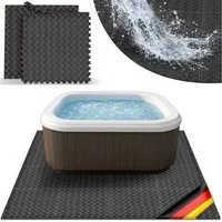tillvex Pool-Bodenschutzfliese tillvex® Whirlpool Unterlage eckig 200 cm Bodenmatte Pool Untergrund, Matte viereckig Whirlpools Thermo Bodenschutzmatte Pool Untergrund, Whirlpool Unterlage eckig 200 cm Bodenmatte Poolunterlage, Whirlpool Unterlage ec
