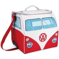 VW Collection by BRISA Kühltasche Volkswagen Thermotasche im T1 Bulli Bus Design, 30 l, vollisolierte Picknicktasche, 30 Liter