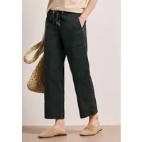 STREET ONE Paperbag-Hose mit elastischem Bund