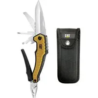 CAT Taschenmesser 9-in-1 XL Multitool mit Messerklinge und Zange 980381LG