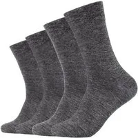 Camano Socken ca-soft (4 Paar) mit hohem Wollanteil