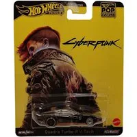 Hot Wheels Spielzeug-Auto Hot Wheels Premium Pop Culture - Quadra Turbo-R V Tech - Cyberpunk 207