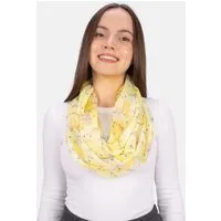 Seasons of April Loop Loop Molly, Damen Loop-Schal mit Katzenmuster – Leicht, Weich & Luftig