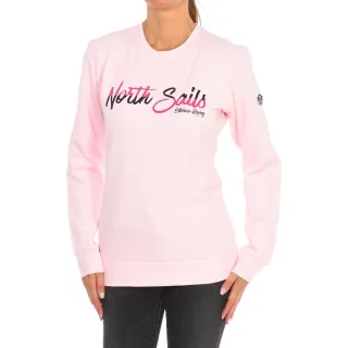 Langärmeliges Sweatshirt mit Rundhalsausschnitt 9024250 women