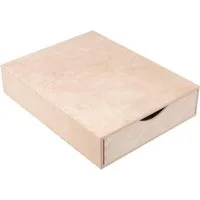 Creative Deco Schubladenbox Schubladenelement Mini-Kommode für Kleinigkeiten aus Birkensperrholz, (1-St)