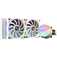 Gletscherwasser 240 White RGB 240mm, Wasserkühlung weiß