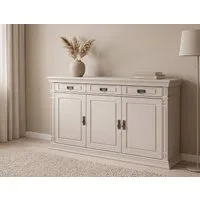OTTO home Sideboard Vinales (B/T/H: 155/39/83 cm), Kommode, aus massiver Kiefer