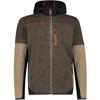 CMP Fleecejacke CMP Herren Fleecejacke Man Jacket Fix Hood 36H2437